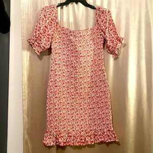 NWT smocked mini dress